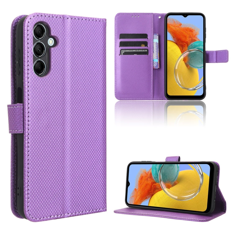 Custodia per telefono in pelle con trama a diamante, For Honor 70 Lite / X6 4G, For Samsung Galaxy F14 Global, For Samsung Galaxy M14 5G, For Xiaomi 13 Ultra