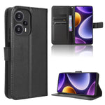 Custodia per telefono in pelle con trama a diamante, For Xiaomi Redmi Note 12 Turbo 5G, For OnePlus Nord CE 3 Lite, For ZTE Nubia Z50 Ultra