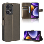 Custodia per telefono in pelle con trama a diamante, For Xiaomi Redmi Note 12 Turbo 5G, For OnePlus Nord CE 3 Lite, For ZTE Nubia Z50 Ultra