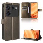 Custodia per telefono in pelle con trama a diamante, For Xiaomi Redmi Note 12 Turbo 5G, For OnePlus Nord CE 3 Lite, For ZTE Nubia Z50 Ultra