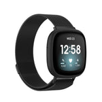 Cinturino Milanese Magnetico in Acciaio per Fitbit Versa 4 e 3