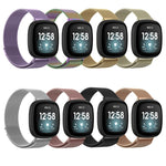 Cinturino Milanese Magnetico in Acciaio per Fitbit Versa 4 e 3