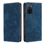 Custodia per telefono in pelle magnetica con spazzola antifurto RFID, For vivo iQOO Z7x, For OPPO A55S 5G, For Realme GT Neo5 SE, For Xiaomi Redmi Note 12 Turbo