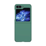 Custodia per telefono con sensazione di pelle per PC a iniezione di carburante, For Samsung Galaxy Z Flip5