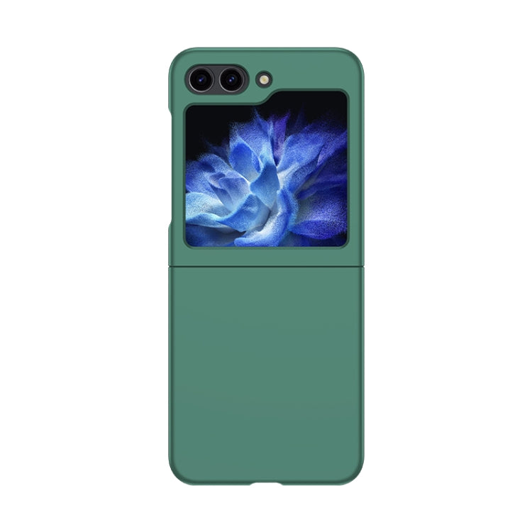 Custodia per telefono con sensazione di pelle per PC a iniezione di carburante, For Samsung Galaxy Z Flip5
