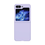 Custodia per telefono con sensazione di pelle per PC a iniezione di carburante, For Samsung Galaxy Z Flip5