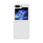 Custodia per telefono con sensazione di pelle per PC a iniezione di carburante, For Samsung Galaxy Z Flip5