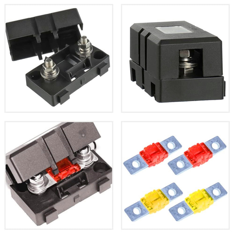 Scatola dei fusibili portafusibili per auto 4 in 1 ANS-H, 30A, 40A, 50A, 80A, 100A, 120A, 150A