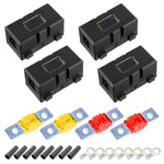 Scatola dei fusibili portafusibili per auto 4 in 1 ANS-H, 30A, 40A, 50A, 80A, 100A, 120A, 150A