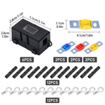 Scatola dei fusibili portafusibili per auto 6 in 1 ANS, 40A & 50A & 60A, 60A & 80A & 100A