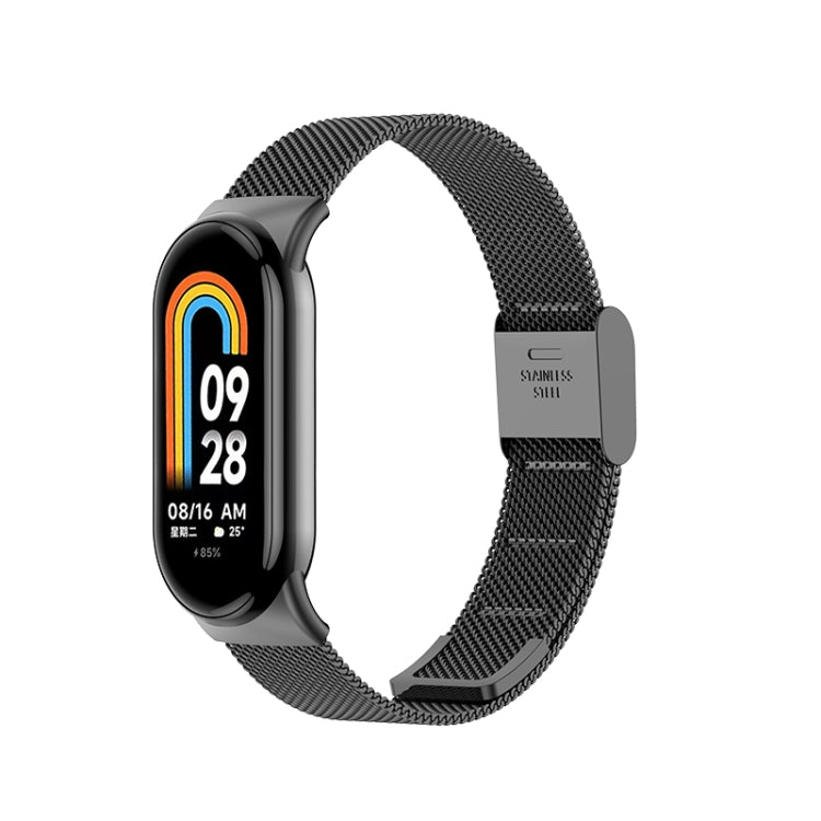 Cinturino per orologio in metallo con fibbia milanese, For Xiaomi Mi Band 8