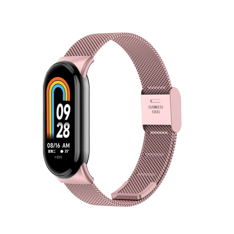 Cinturino per orologio in metallo con fibbia milanese, For Xiaomi Mi Band 8