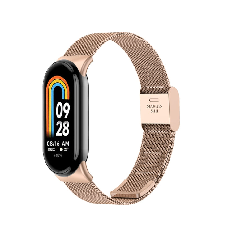 Cinturino per orologio in metallo con fibbia milanese, For Xiaomi Mi Band 8