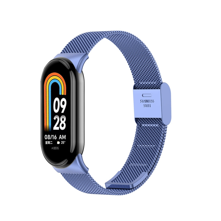 Cinturino per orologio in metallo con fibbia milanese, For Xiaomi Mi Band 8