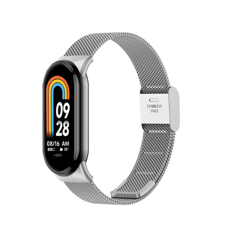 Cinturino per orologio in metallo con fibbia milanese, For Xiaomi Mi Band 8