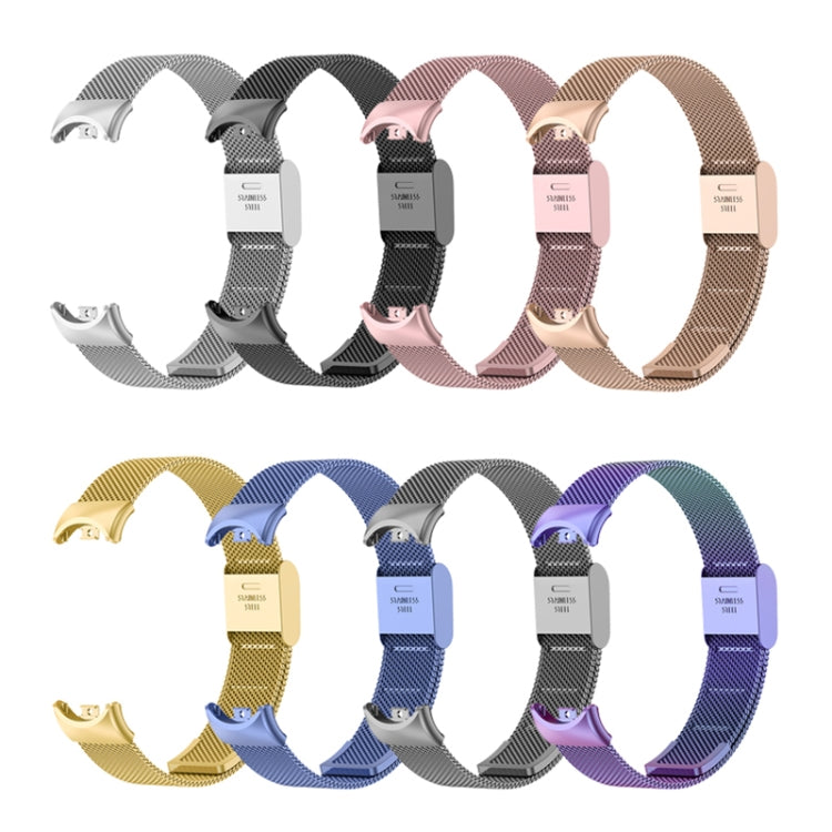 Cinturino per orologio in metallo con fibbia milanese, For Xiaomi Mi Band 8