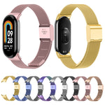 Cinturino per orologio in metallo con fibbia milanese, For Xiaomi Mi Band 8