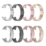 Cinturino per orologio in metallo a tre perle milanese, For Xiaomi Mi Band 8