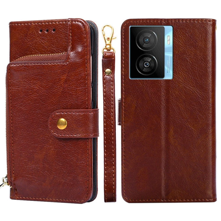 Custodia per cellulare in pelle con cerniera, For vivo iQOO Z7x, For OPPO A55S 5G, For Realme GT Neo5 SE, For Xiaomi Redmi Note 12 Turbo, For Kyocera Digno SX3-KYG02, For Nokia C12