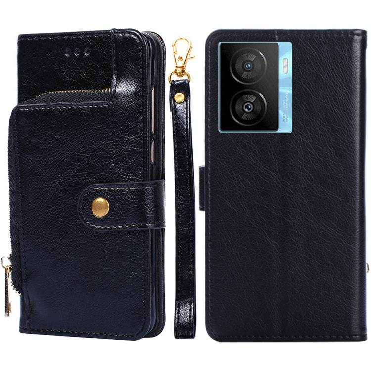Custodia per cellulare in pelle con cerniera, For vivo iQOO Z7x, For OPPO A55S 5G, For Realme GT Neo5 SE, For Xiaomi Redmi Note 12 Turbo, For Kyocera Digno SX3-KYG02, For Nokia C12