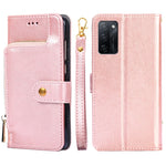 Custodia per cellulare in pelle con cerniera, For vivo iQOO Z7x, For OPPO A55S 5G, For Realme GT Neo5 SE, For Xiaomi Redmi Note 12 Turbo, For Kyocera Digno SX3-KYG02, For Nokia C12