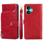 Custodia per cellulare in pelle con cerniera, For vivo iQOO Z7x, For OPPO A55S 5G, For Realme GT Neo5 SE, For Xiaomi Redmi Note 12 Turbo, For Kyocera Digno SX3-KYG02, For Nokia C12