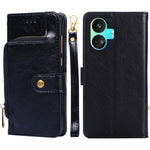 Custodia per cellulare in pelle con cerniera, For vivo iQOO Z7x, For OPPO A55S 5G, For Realme GT Neo5 SE, For Xiaomi Redmi Note 12 Turbo, For Kyocera Digno SX3-KYG02, For Nokia C12