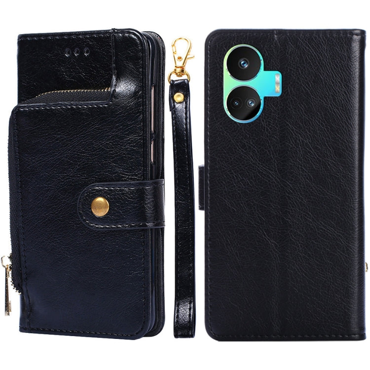 Custodia per cellulare in pelle con cerniera, For vivo iQOO Z7x, For OPPO A55S 5G, For Realme GT Neo5 SE, For Xiaomi Redmi Note 12 Turbo, For Kyocera Digno SX3-KYG02, For Nokia C12