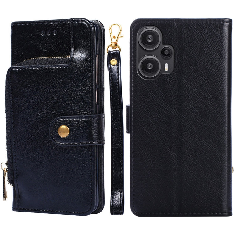 Custodia per cellulare in pelle con cerniera, For vivo iQOO Z7x, For OPPO A55S 5G, For Realme GT Neo5 SE, For Xiaomi Redmi Note 12 Turbo, For Kyocera Digno SX3-KYG02, For Nokia C12