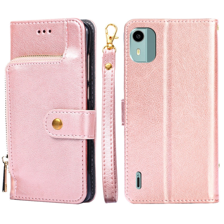Custodia per cellulare in pelle con cerniera, For vivo iQOO Z7x, For OPPO A55S 5G, For Realme GT Neo5 SE, For Xiaomi Redmi Note 12 Turbo, For Kyocera Digno SX3-KYG02, For Nokia C12