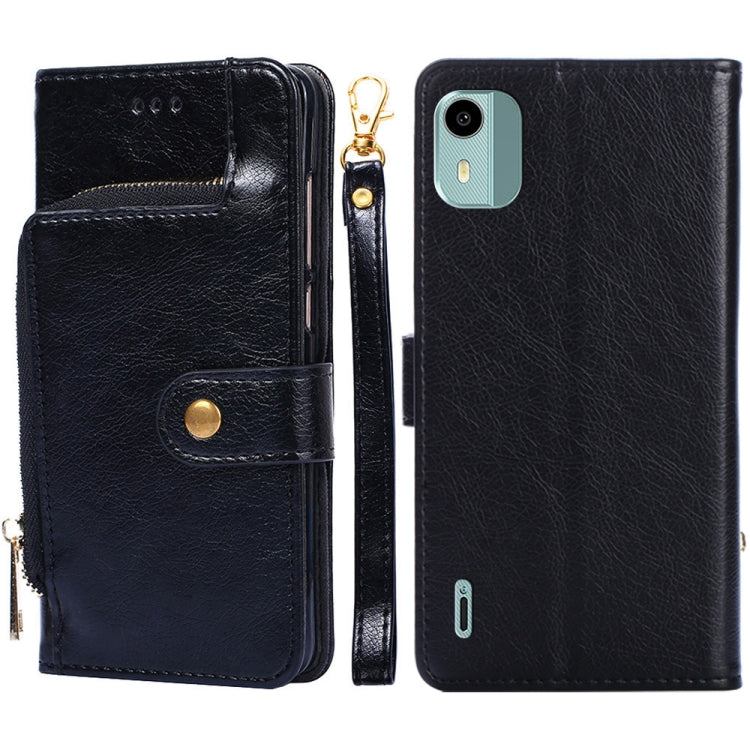 Custodia per cellulare in pelle con cerniera, For vivo iQOO Z7x, For OPPO A55S 5G, For Realme GT Neo5 SE, For Xiaomi Redmi Note 12 Turbo, For Kyocera Digno SX3-KYG02, For Nokia C12
