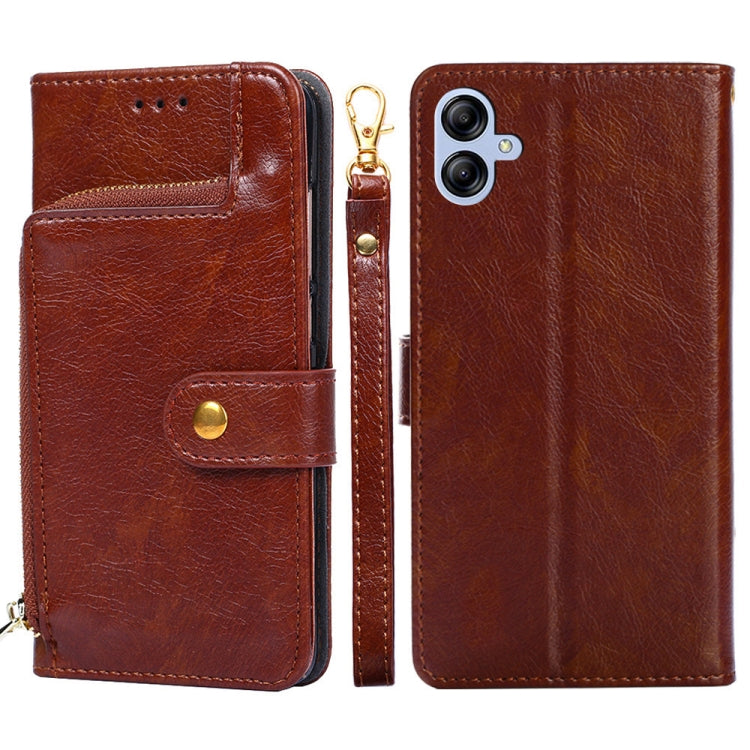 Custodia per cellulare in pelle con cerniera, For Nokia C22, For Nokia C32, For Samsung Galaxy A04e 4G, For Samsung Galaxy A54 5G, For Samsung Galaxy M14 5G