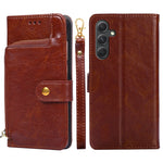 Custodia per cellulare in pelle con cerniera, For Nokia C22, For Nokia C32, For Samsung Galaxy A04e 4G, For Samsung Galaxy A54 5G, For Samsung Galaxy M14 5G