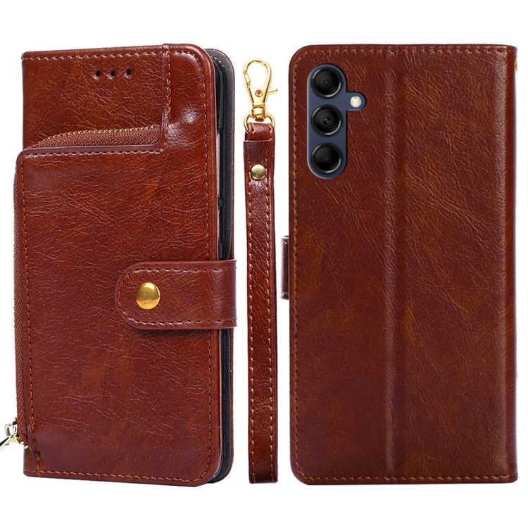 Custodia per cellulare in pelle con cerniera, For Nokia C22, For Nokia C32, For Samsung Galaxy A04e 4G, For Samsung Galaxy A54 5G, For Samsung Galaxy M14 5G