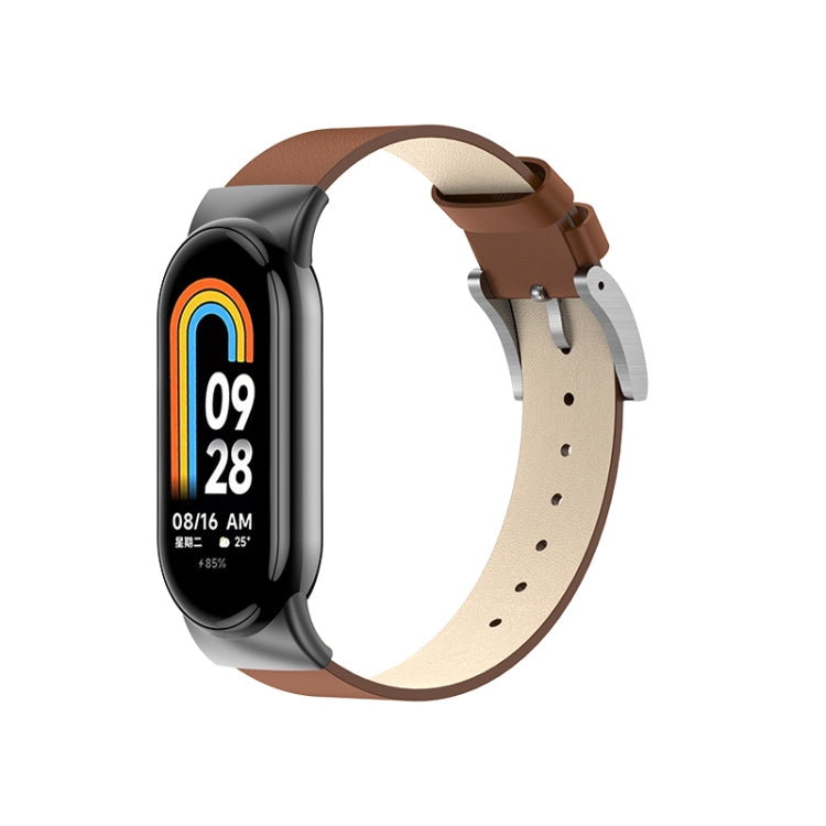 Cinturino di ricambio in pelle, For Xiaomi Mi Band 8
