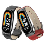 Cinturino di ricambio in pelle, For Xiaomi Mi Band 8