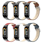 Cinturino di ricambio in pelle, For Xiaomi Mi Band 8