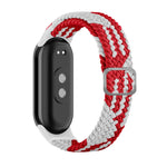 Cinturino elastico intrecciato in nylon regolabile, For Xiaomi Mi Band 8