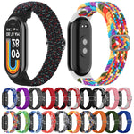 Cinturino elastico intrecciato in nylon regolabile, For Xiaomi Mi Band 8