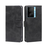 Custodia per telefono in pelle flip con fibbia in vitello, For vivo iQOO Z7x, For OPPO A55S 5G, For Realme GT Neo5 SE, For Xiaomi Redmi Note 12 Turbo, For Kyocera Digno SX3-KYG02, For Nokia C12