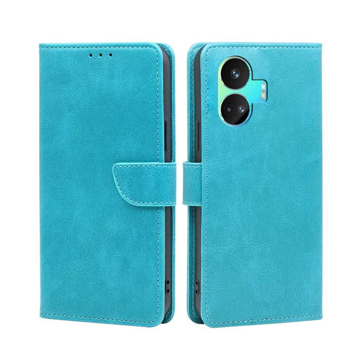 Custodia per telefono in pelle flip con fibbia in vitello, For vivo iQOO Z7x, For OPPO A55S 5G, For Realme GT Neo5 SE, For Xiaomi Redmi Note 12 Turbo, For Kyocera Digno SX3-KYG02, For Nokia C12