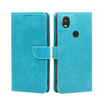 Custodia per telefono in pelle flip con fibbia in vitello, For vivo iQOO Z7x, For OPPO A55S 5G, For Realme GT Neo5 SE, For Xiaomi Redmi Note 12 Turbo, For Kyocera Digno SX3-KYG02, For Nokia C12