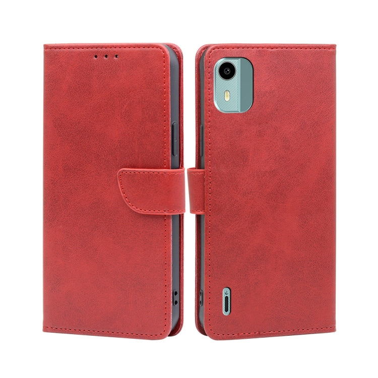 Custodia per telefono in pelle flip con fibbia in vitello, For vivo iQOO Z7x, For OPPO A55S 5G, For Realme GT Neo5 SE, For Xiaomi Redmi Note 12 Turbo, For Kyocera Digno SX3-KYG02, For Nokia C12