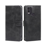 Custodia per telefono in pelle flip con fibbia in vitello, For Nokia C22, For Nokia C32, For Samsung Galaxy A54 5G, For Samsung Galaxy M14 5G