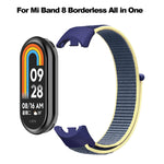 Cinturino di ricambio in nylon ad anello, For Xiaomi Mi Band 8