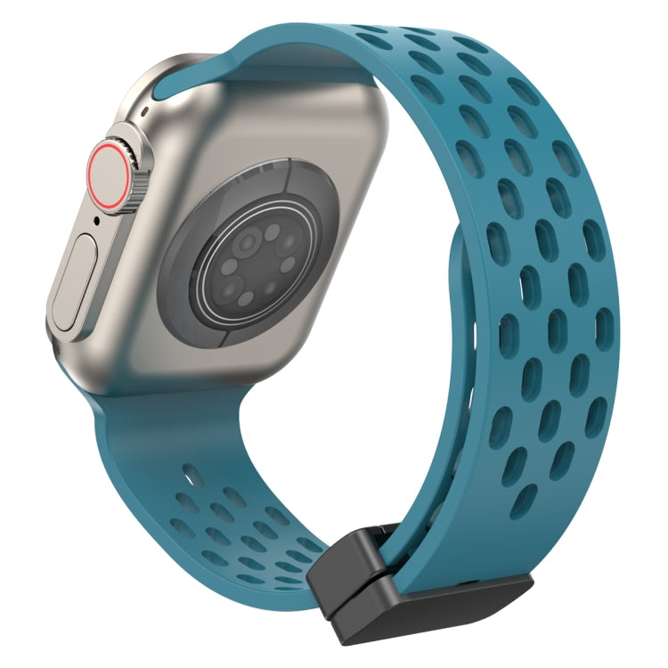 Cinturino in silicone con chiusura magnetica, For Apple Watch Series 8&7 41mm