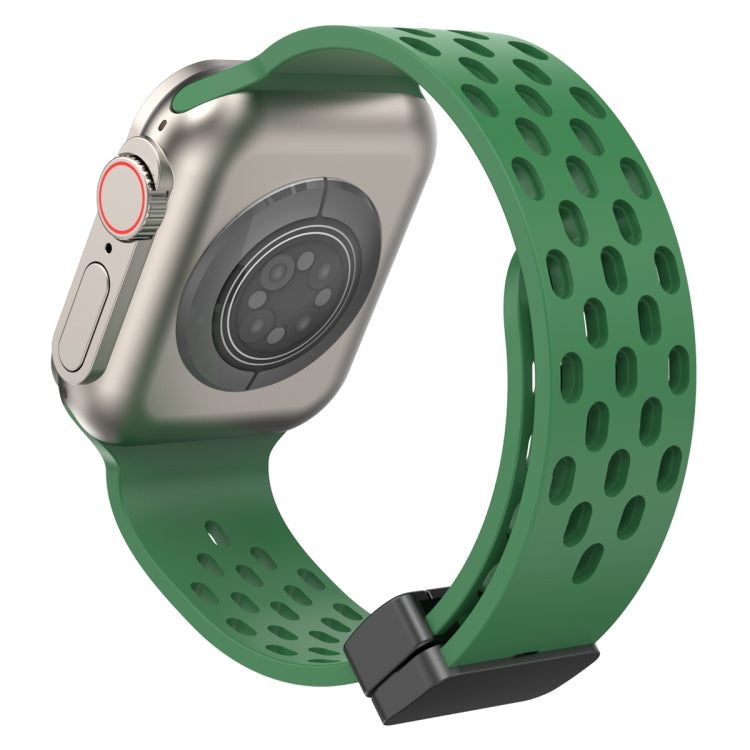 Cinturino in silicone con chiusura magnetica, For Apple Watch Series 8&7 41mm