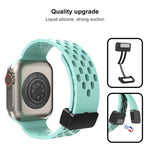 Cinturino in silicone con chiusura magnetica, For Apple Watch Series 8&7 41mm