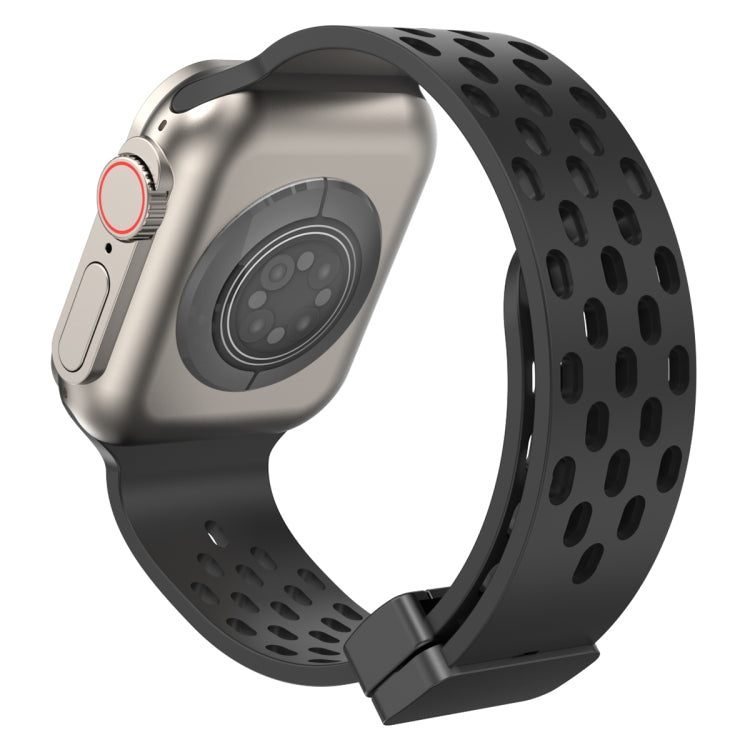 Cinturino in silicone con chiusura magnetica, For Apple Watch Series 8&7 45mm