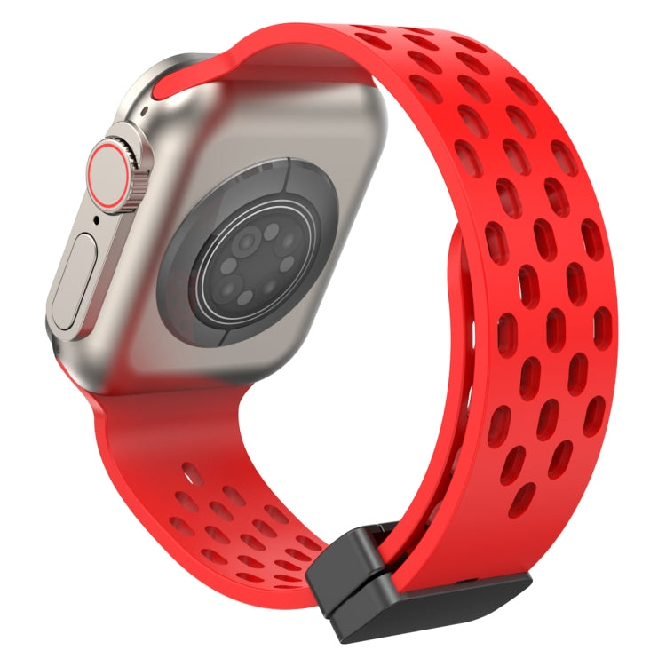 Cinturino in silicone con chiusura magnetica, For Apple Watch Series 8&7 45mm